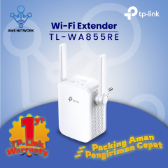 TP-LINK TL-WA855RE 300Mbps Wi-Fi Range Extender - Garansi Resmi