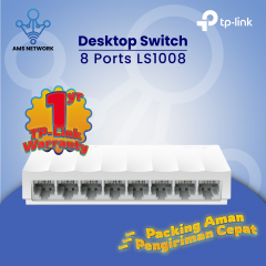 Desktop Switch 8 Port Tp Link LS1008 Plug & Play