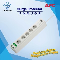  APC PM5UGR Home/Office SurgeArrest 5 outlets with 5V, 2.4A 2 port USB charger 230V