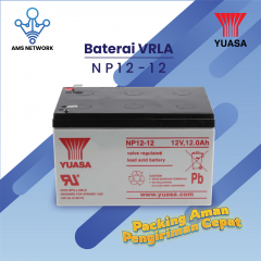 BATTERY AKI UPS VRLA YUASA NP12-12 12V 12AH