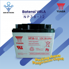 BATTERY AKI UPS VRLA YUASA NP38-12 12V 38AH