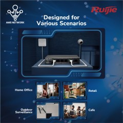 Ruijie RG-ES106D-P V2, 6-port 10/100Mbps Desktop Unmanaged Switch