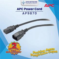 AP9870 Power Cord C13 ke C14 Kabel Power Server 2.5 meter Ori APC Schneider Electric