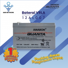 Baterai VRLA 12 Volt 7 ah Amaron Quanta - Baterai UPS 12v 7ah